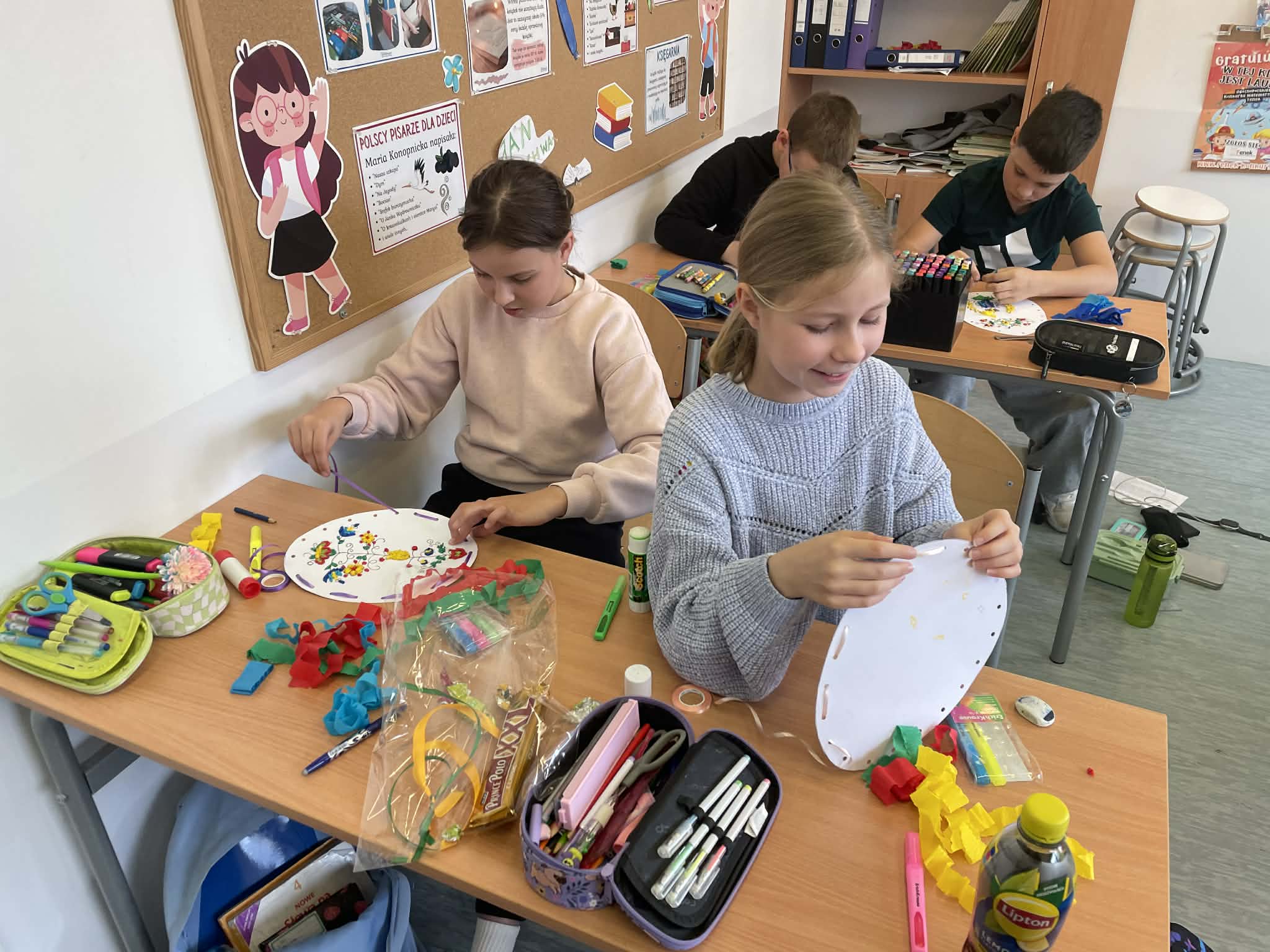 Przedświąteczne zajęcia na języku kaszubskim – wielkanocne pisanki